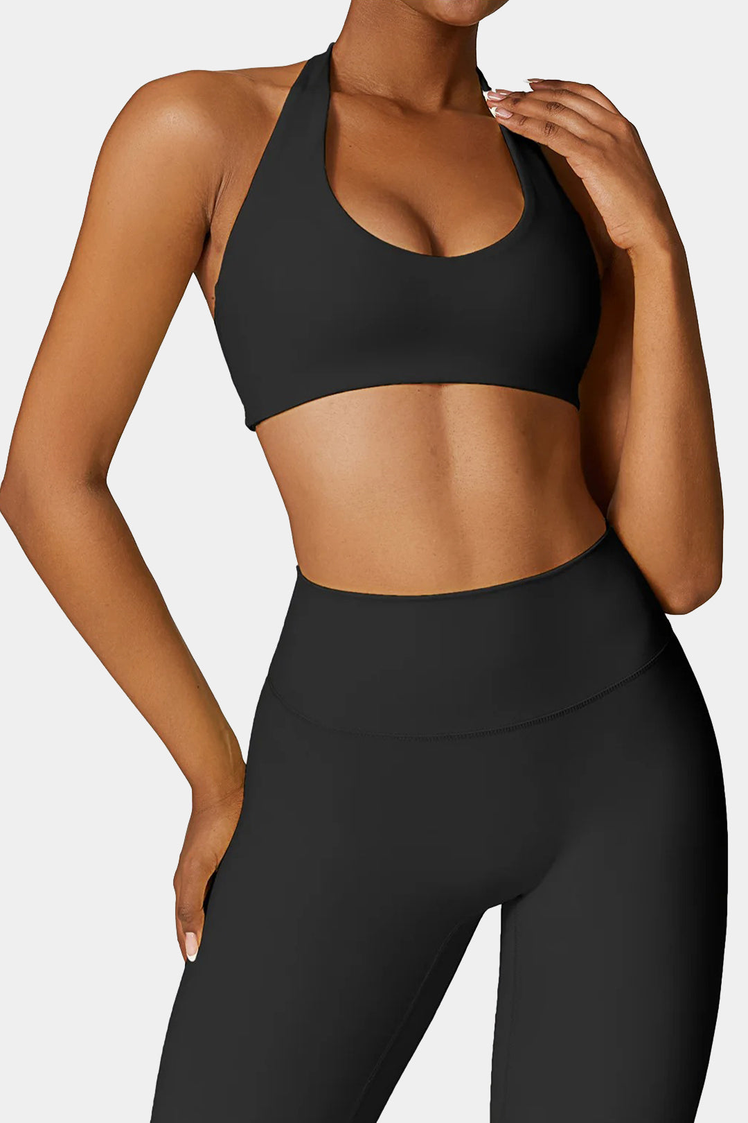 Soft Sculpt U Halter Bra by BASE BODY.