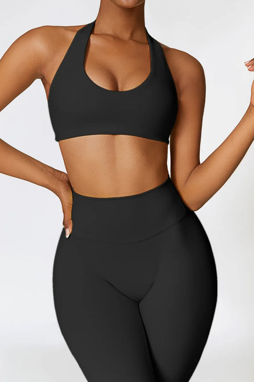 Soft Sculpt U Halter Bra by BASE BODY.