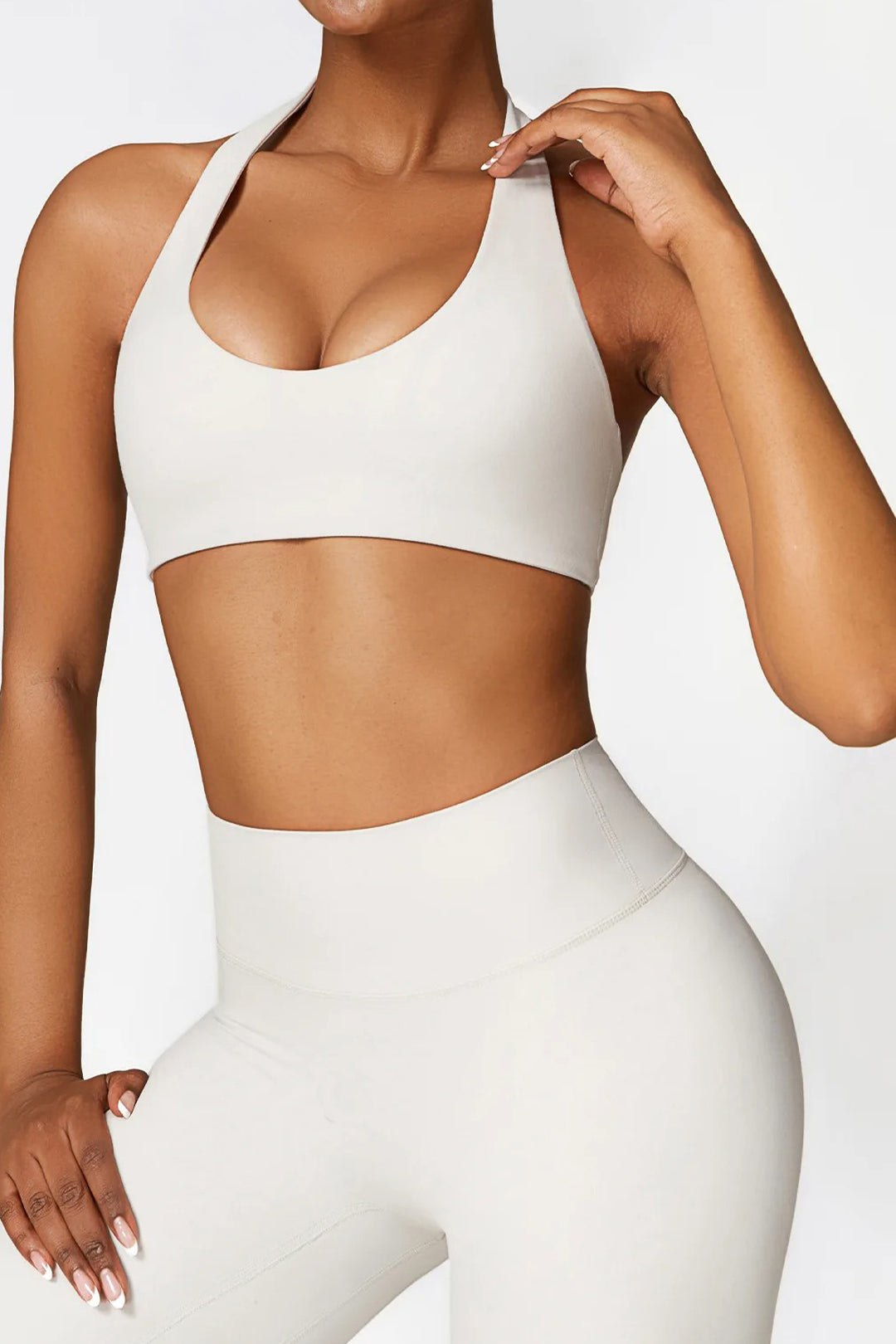 Soft Sculpt U Halter Bra by BASE BODY.