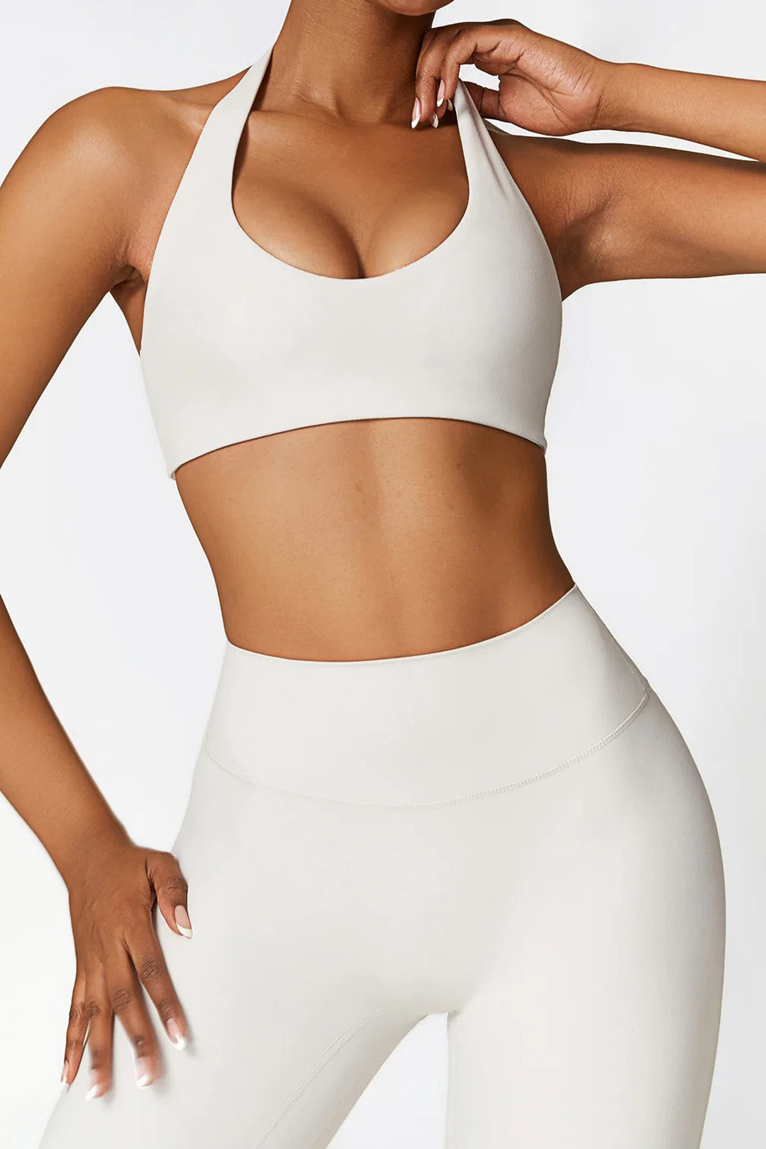 Soft Sculpt U Halter Bra by BASE BODY.