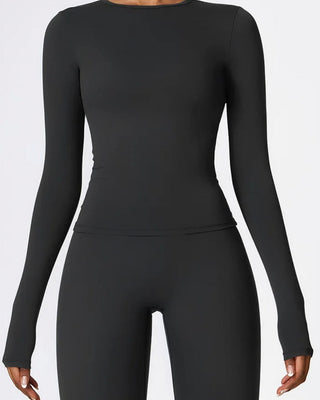 Soft Sculpt Long Sleeve Top by BASE BODY.