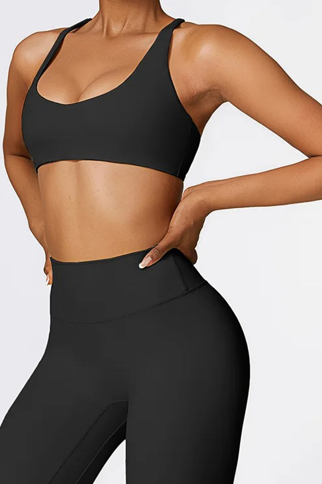 Soft Sculpt X Back Bra by BASE BODY.