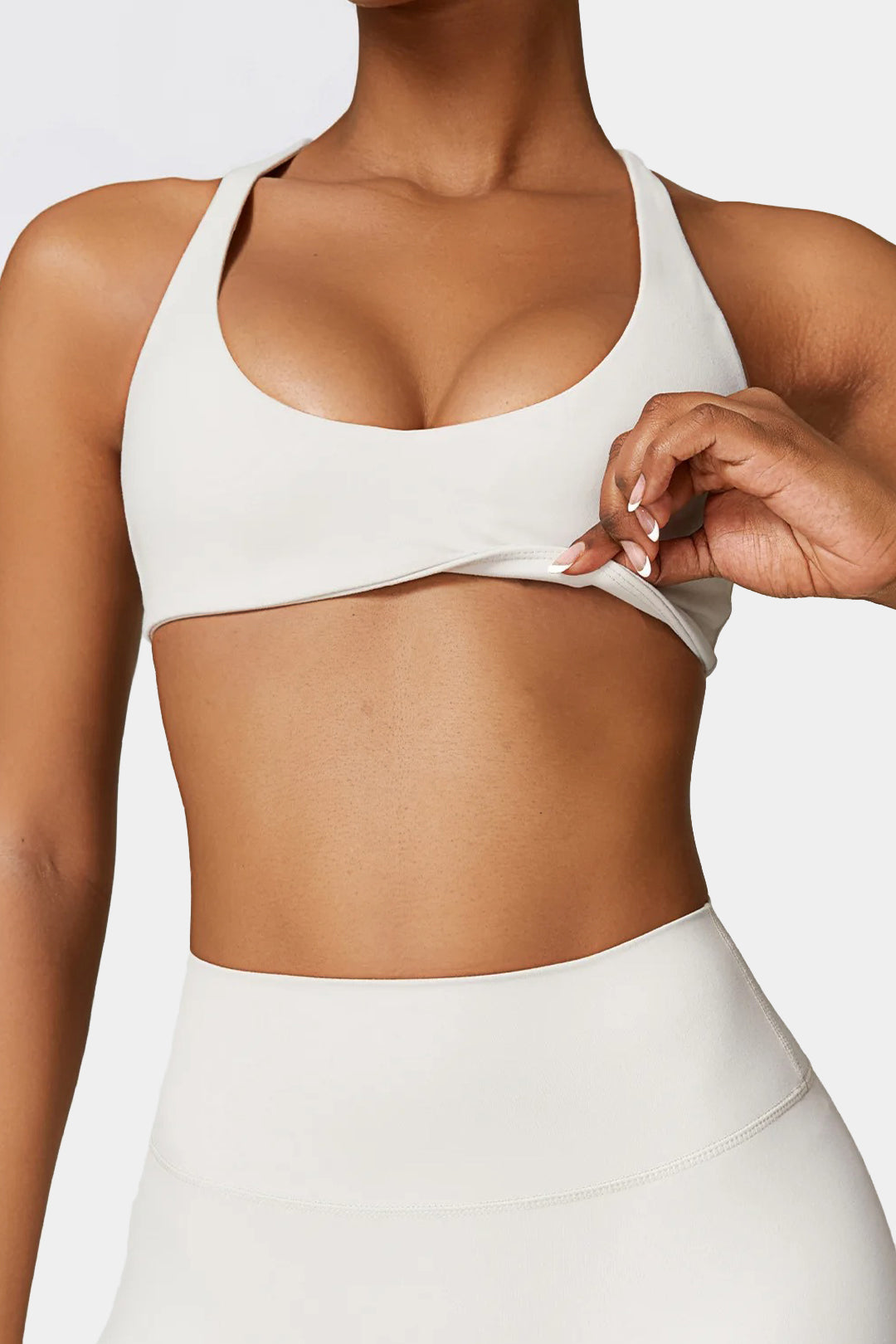 Soft Sculpt X Back Bra by BASE BODY.