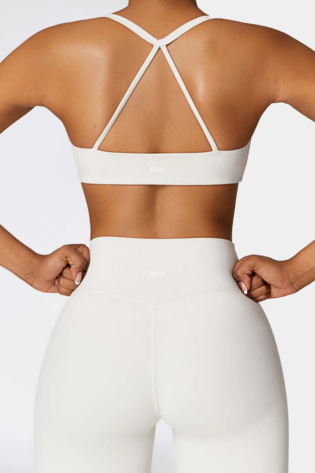 Soft Sculpt X Back Bra by BASE BODY.