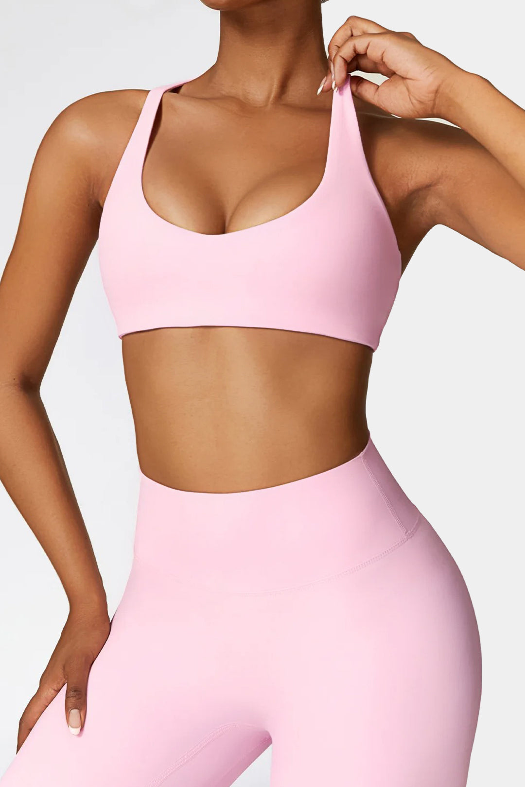Soft Sculpt X Back Bra by BASE BODY.