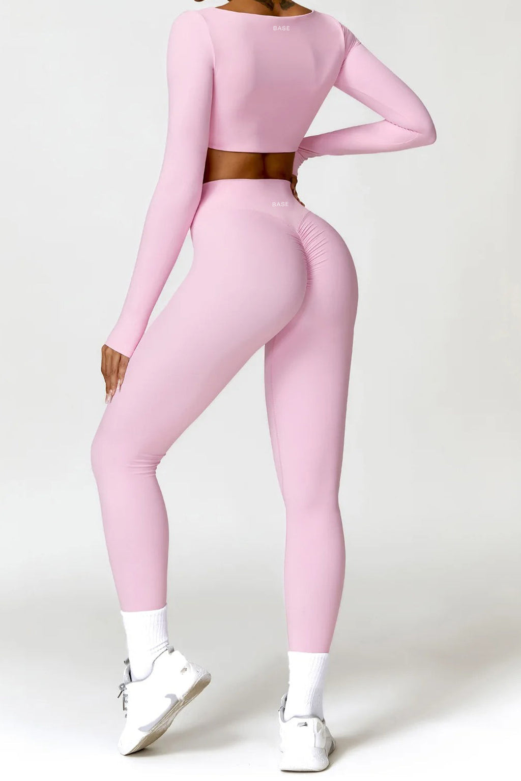 Soft Sculpt Scrunch Leggings by BASE BODY.