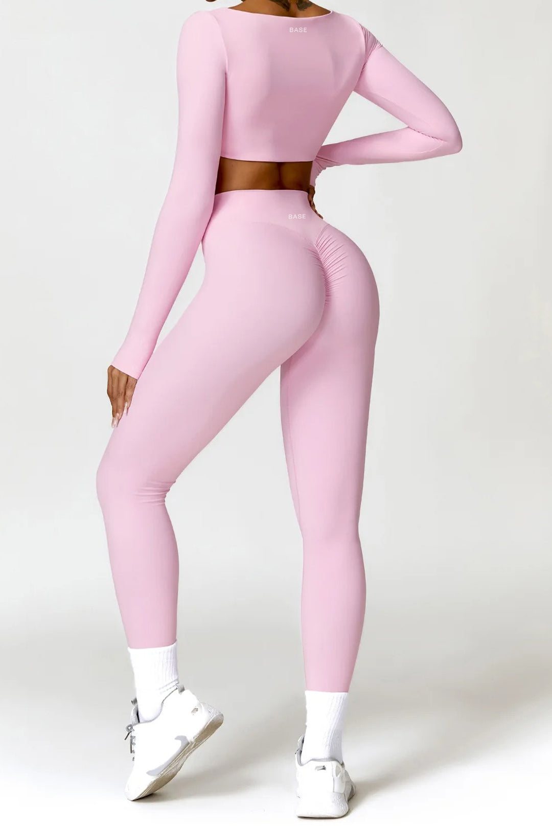 Soft Sculpt Scrunch Leggings by BASE BODY.