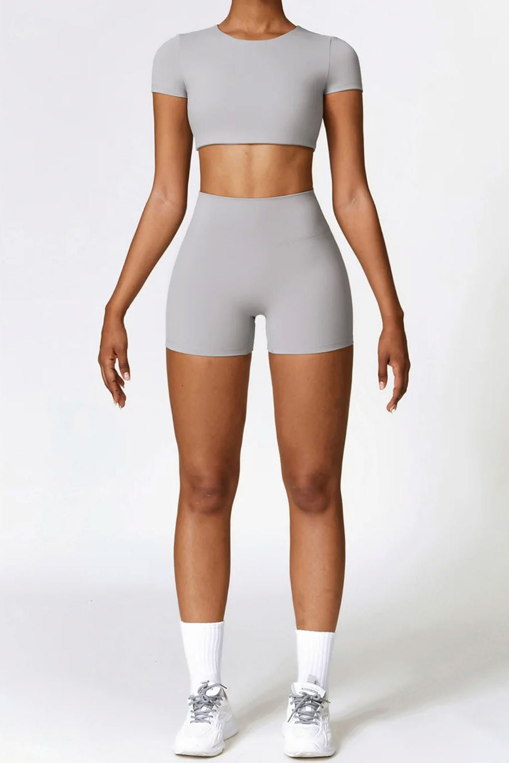 BASE BODY - Soft Sculpt Biker Shorts 4"