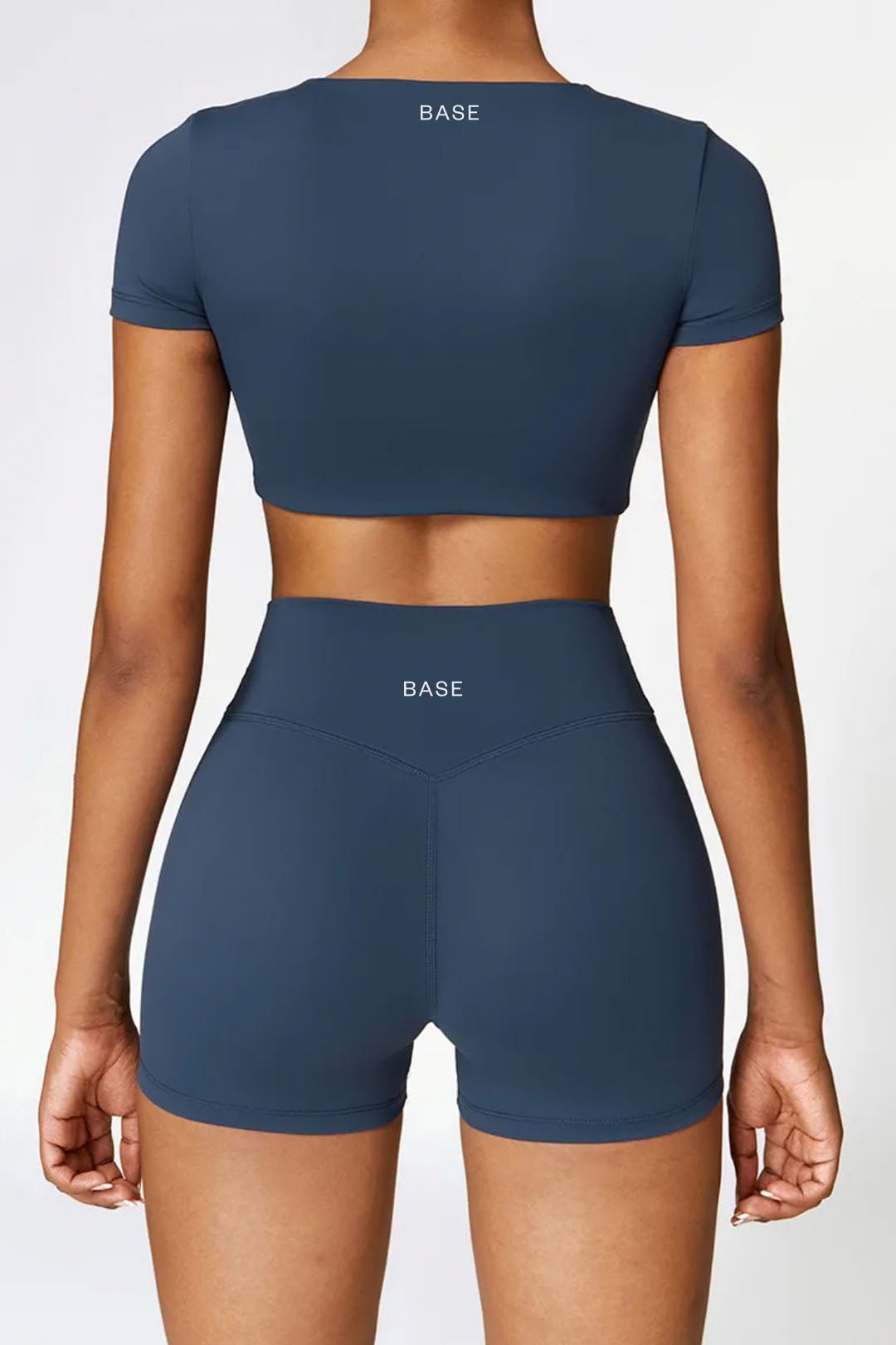 BASE BODY - Soft Sculpt Biker Shorts 4"