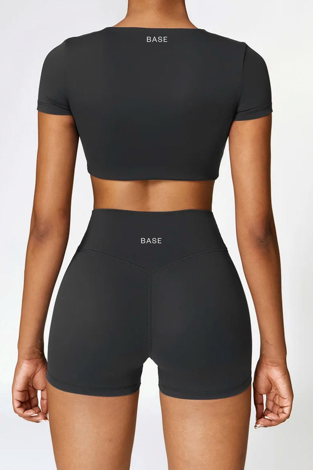 BASE BODY - Soft Sculpt Biker Shorts 4"