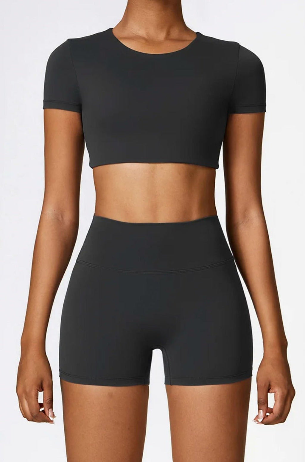 BASE BODY - Soft Sculpt Biker Shorts 4"