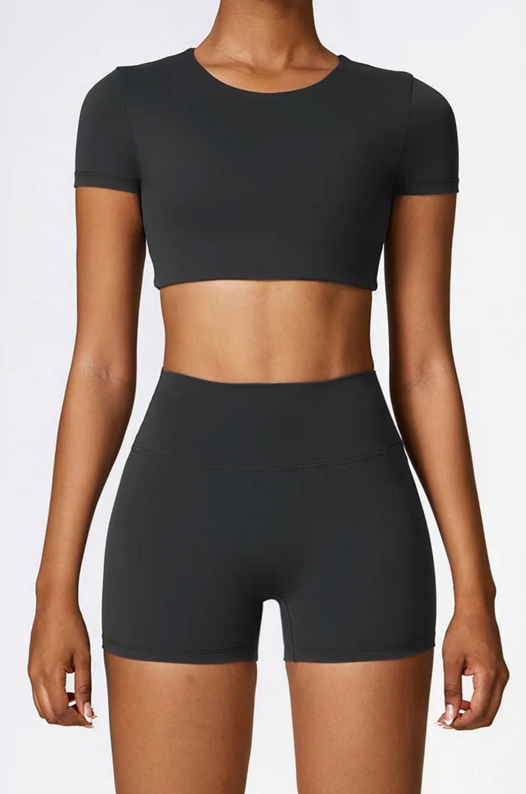 BASE BODY - Soft Sculpt Biker Shorts 4"