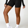 BASE BODY - Soft Sculpt Biker Shorts 6"