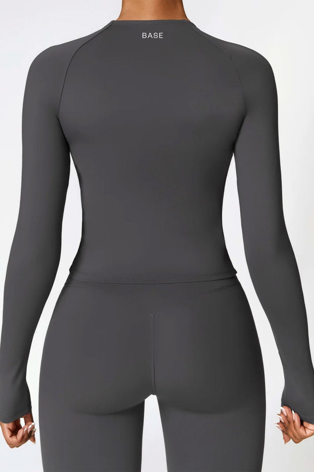 BASE BODY - Soft Sculpt Corset Zip Jacket