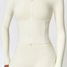 BASE BODY - Soft Sculpt Corset Zip Jacket