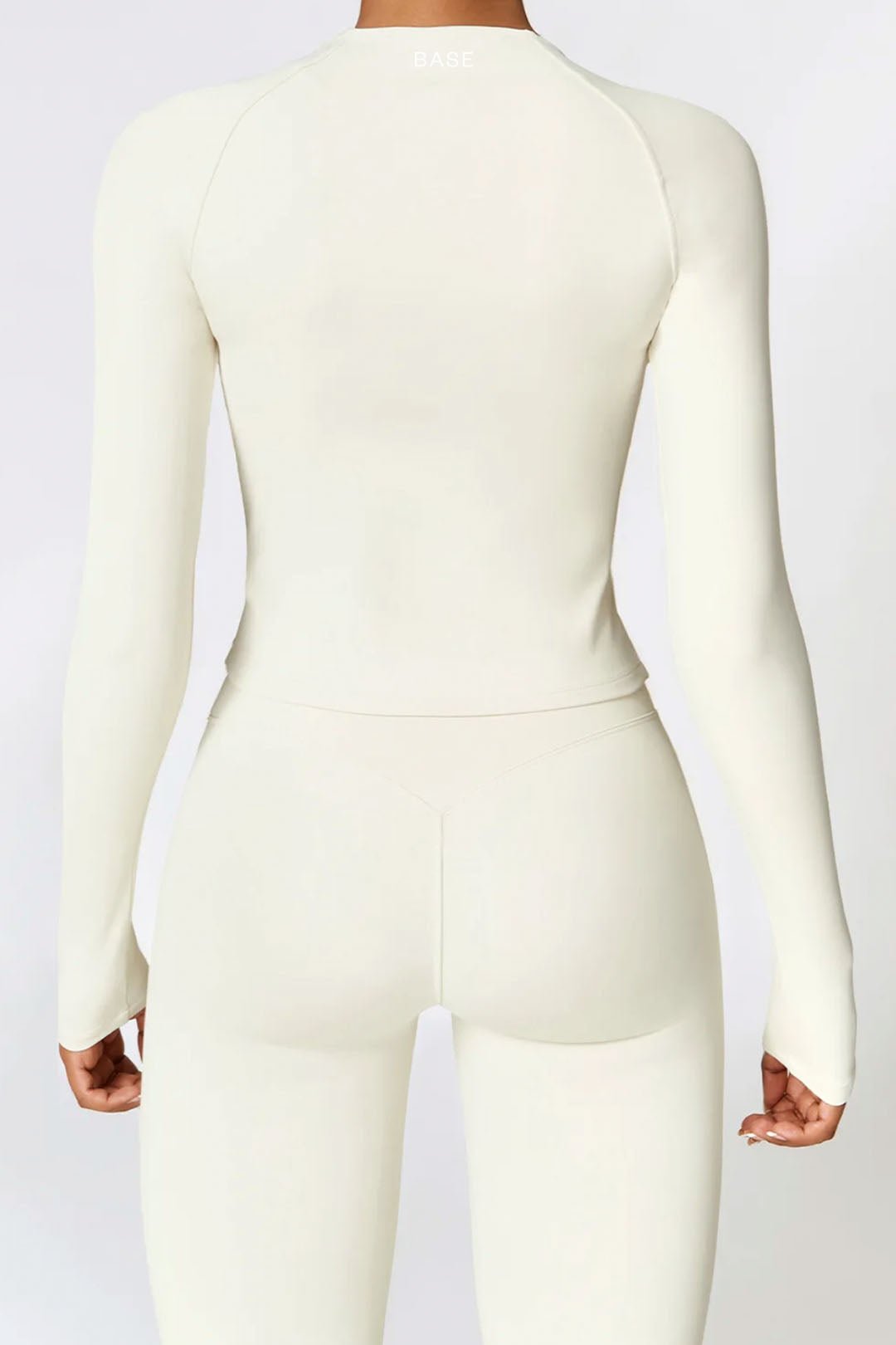 BASE BODY - Soft Sculpt Corset Zip Jacket